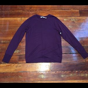Athleta criss cross sweater